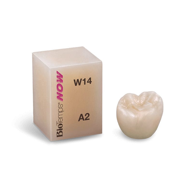 Material dental de PMMA BioTemps® NOW Glidewell Europe de fresado