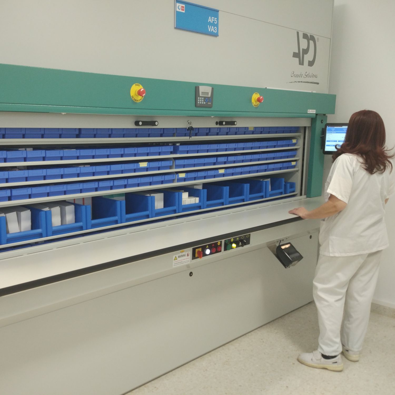 Sistema de gestión y de almacenamiento logística - Athos™ Storage