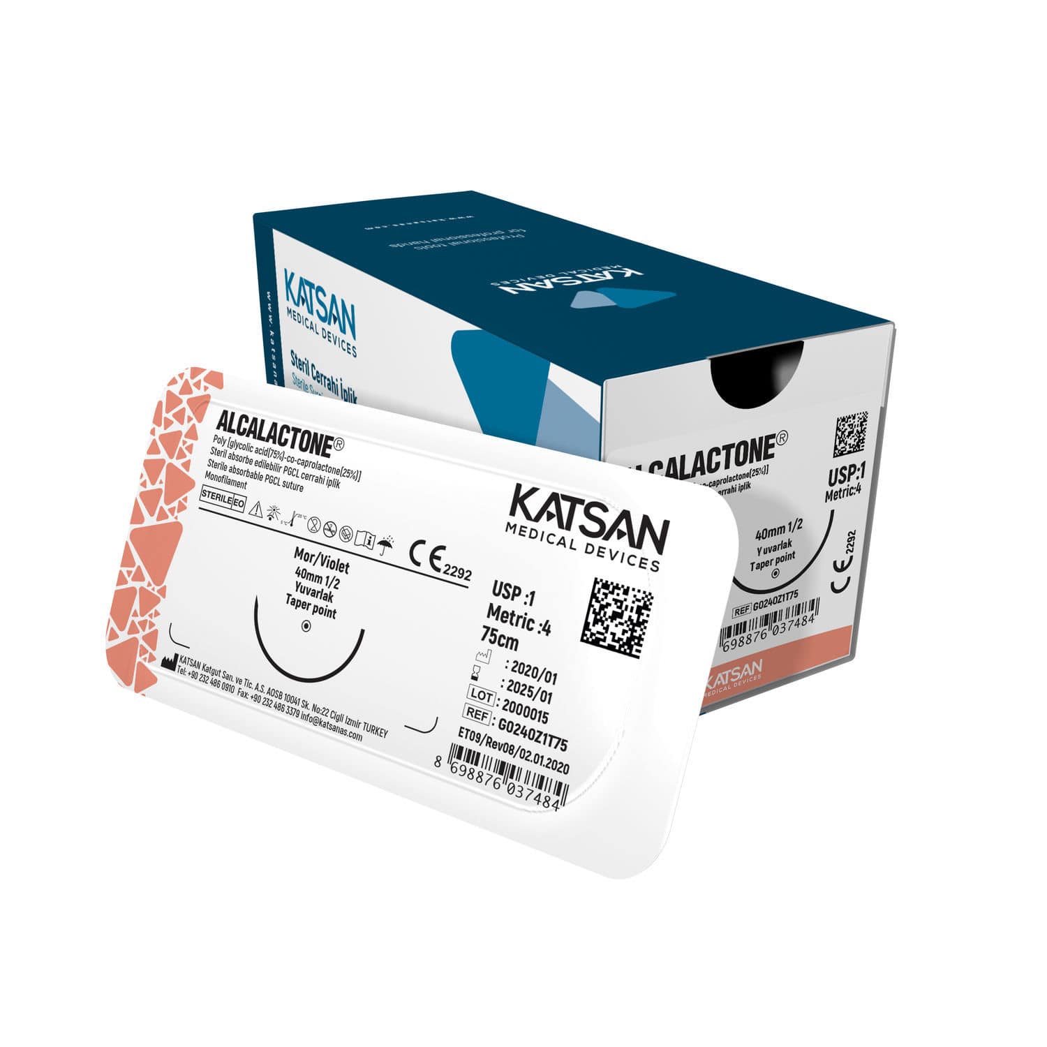 Hilo De Sutura Reabsorbible Alcalactone® Katsan Medical Devices