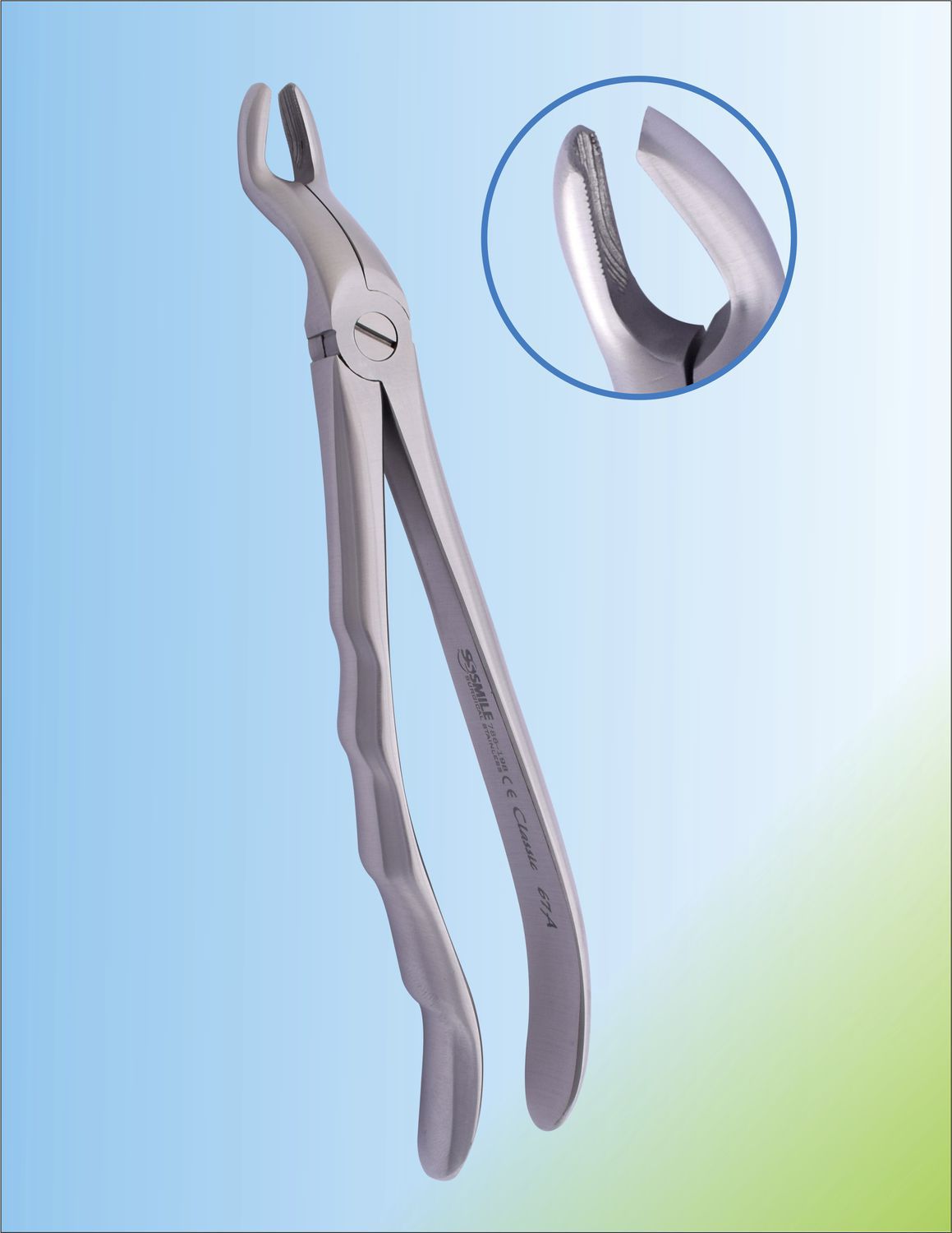 Fórceps de extracción dental para molares superiores SSI 786198