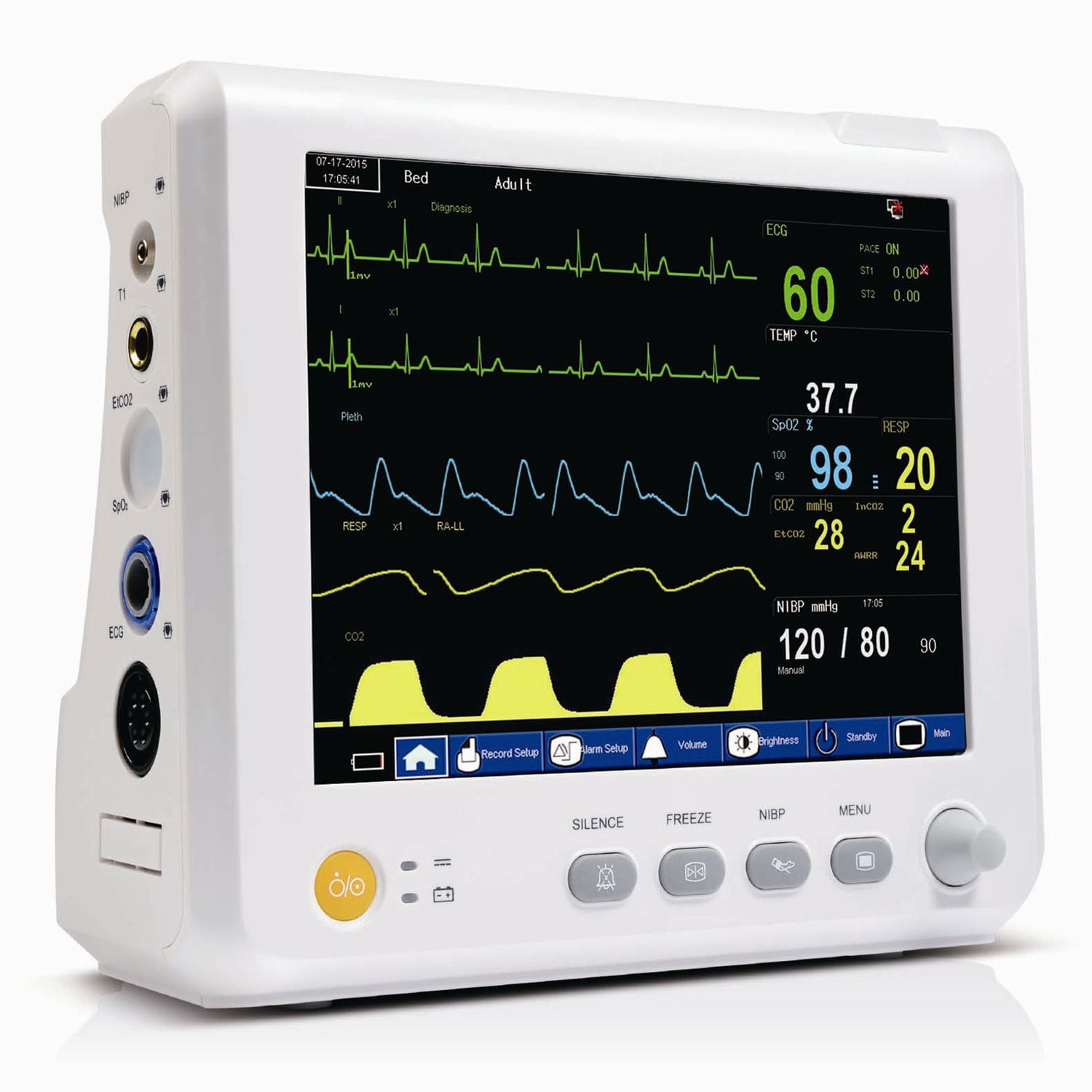 Monitor de paciente ECG PM8B Promed Group RESP / TEMP / etCO2