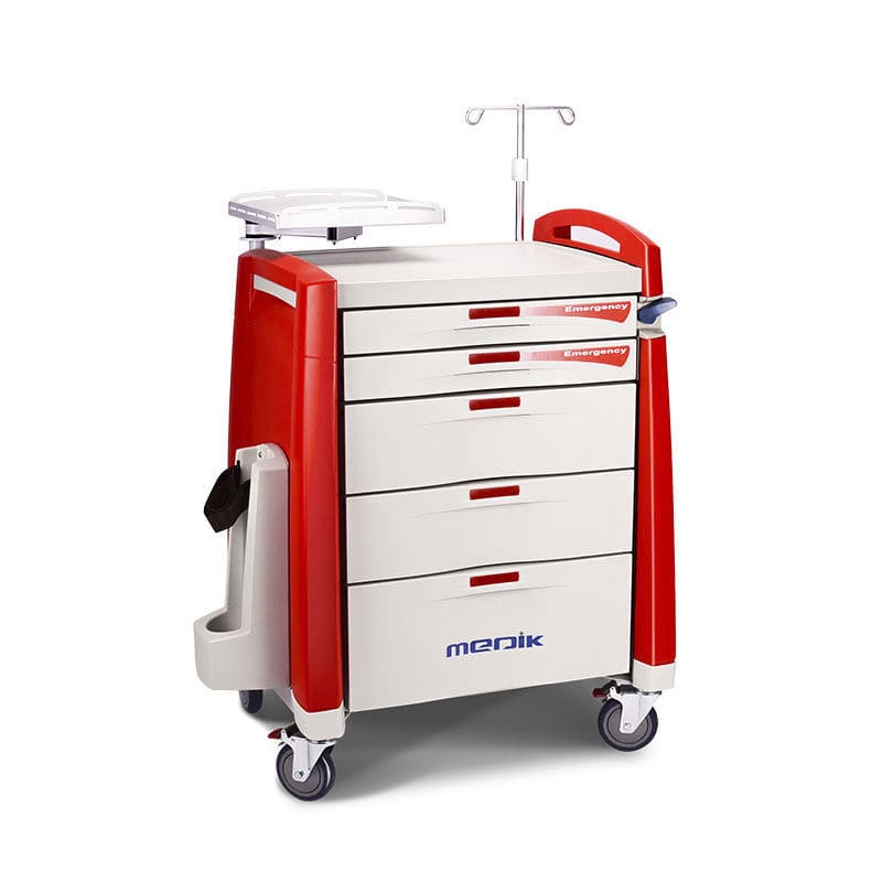 Carro de emergencia - MK-P01 - Zhangjiagang Medi Medical Equipment