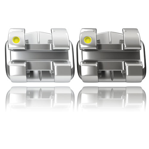 Bracket de metal Legend GC Orthodontics autoligante / de cerámica