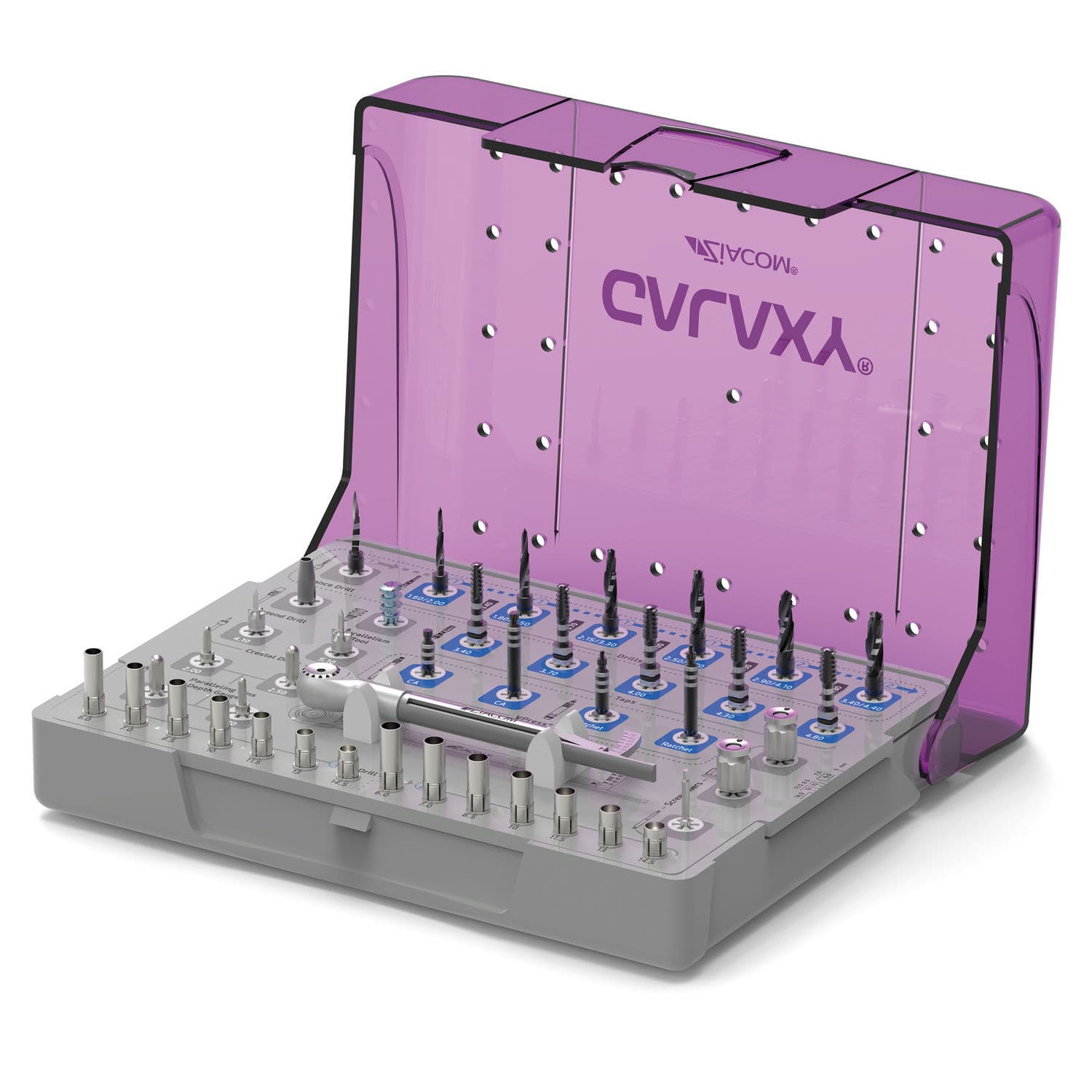 GCG UC GD04 4コン 38枚セット Kit de instrumentos para implantología dental - Galaxy® - Ziacom