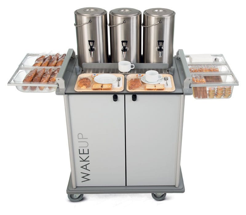 Carro de distribución de bandejas - WAKEUP - Rational Production Srl