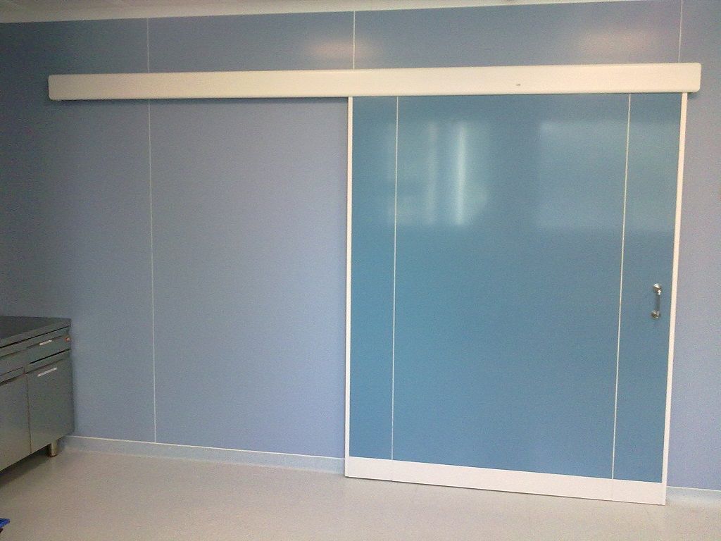 Puerta corredera - Padana Cleanroom - para sala blanca / para la