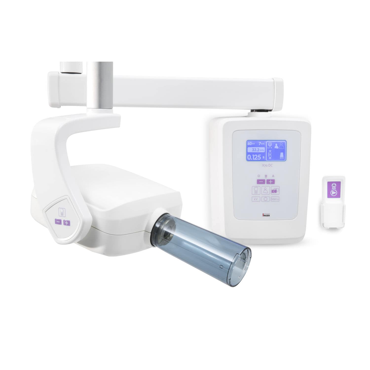 Sistema de radiografía intraoral X70 DC Simple&Smart de pared / digital / 70 kV Sistema de radiografía intraoral X70 DC Simple&Smart de pared / digital / 70 kV