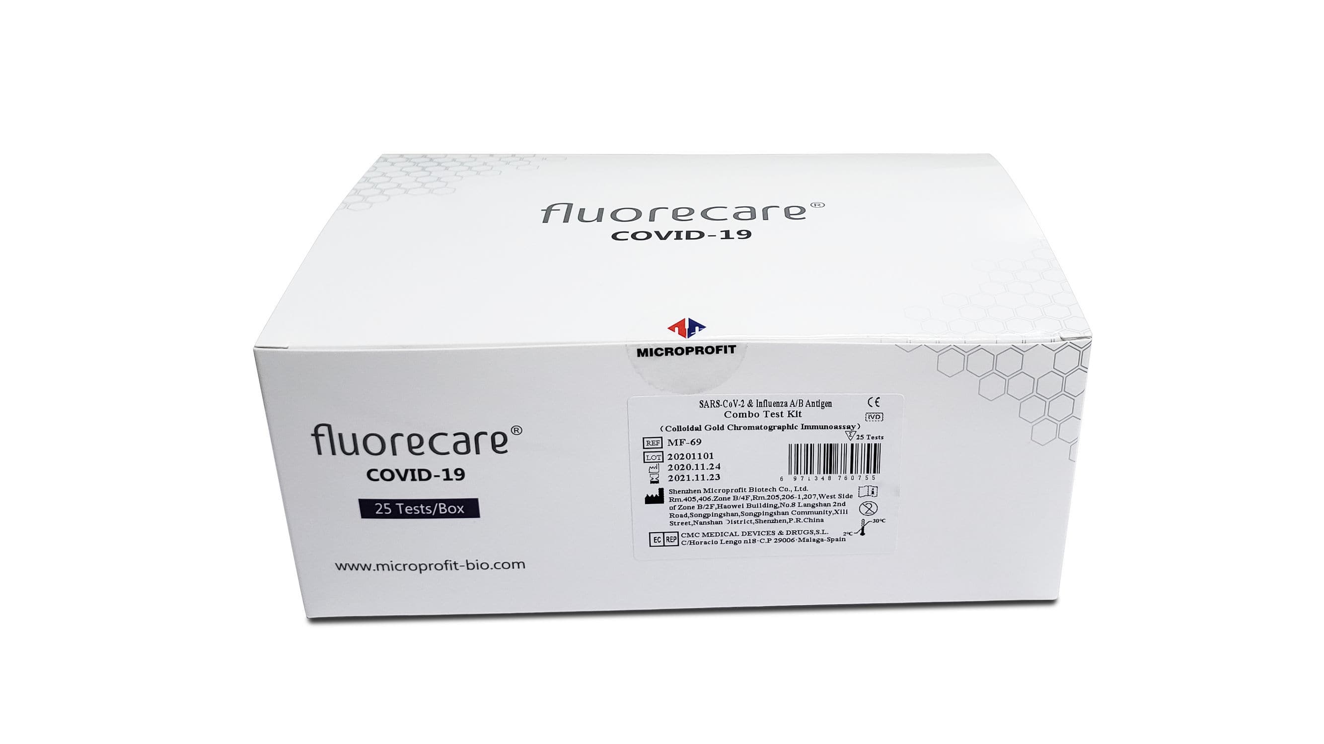 Kit De Prueba Para Covid Fluorecare Mf Shenzhen Microprofit Bio Tech Co Ltd De