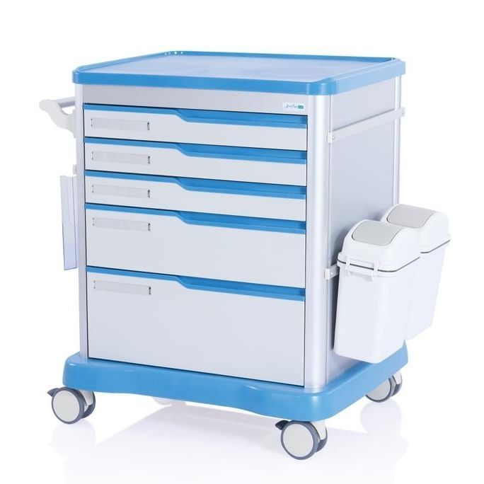 Carro de dispensación de medicamentos - W3708 - Sichuan Yufeng Medical