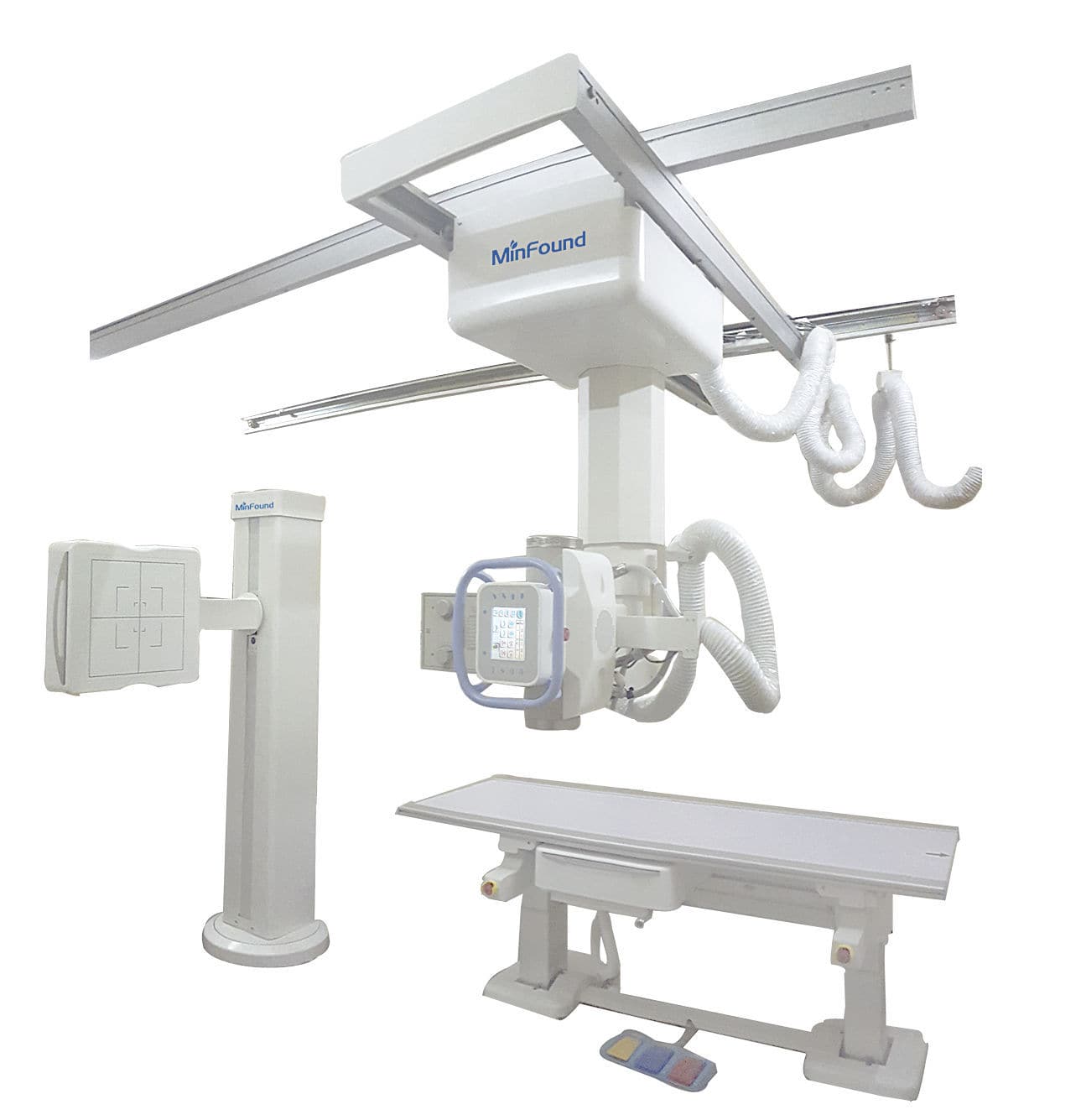 Sistema de radiografía - ScintCare DR380B - MinFound Medical Systems