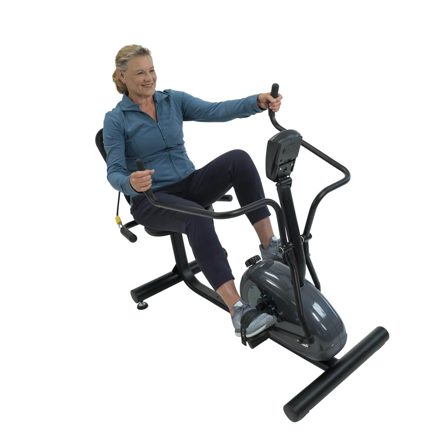 Bicicleta elíptica semiinclinada - PhysioTrainer CXT - HealthCare ...