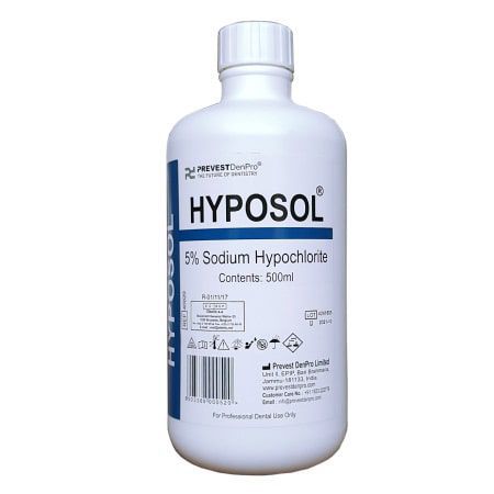 Material dental hipoclorito de sodio - Hyposol - PREVEST DENPRO LIMITED ...