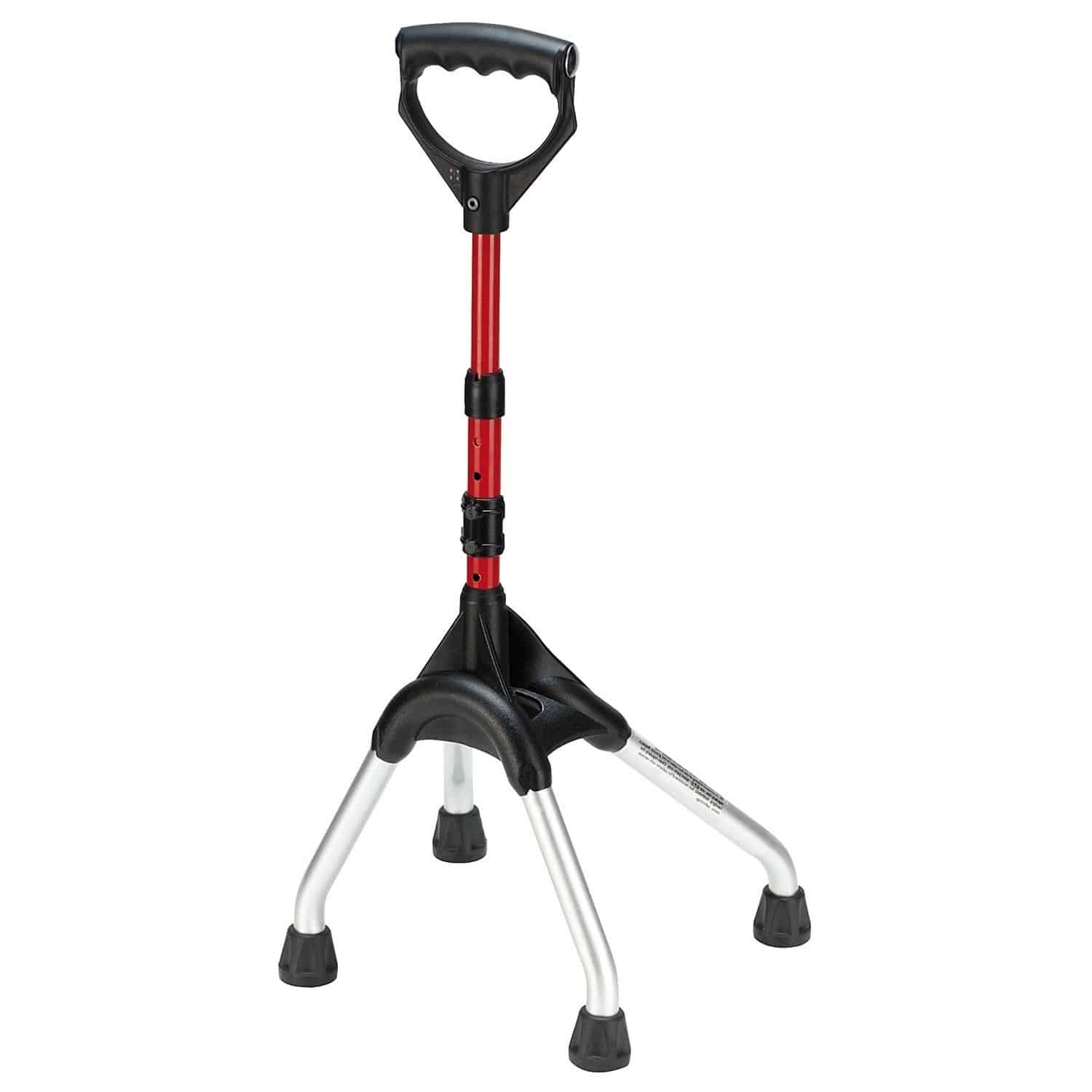 OSSENBERG SAFETY FOOT Turchese 4 Punti – Capsula In Gomma 22–23 Mm Con Inserto In Acciaio – Piedino Antiscivolo Per Bastoni E Stampelle – Cuscinetti Di Ricambio – Portata Fino A 200 Kg - Foto 5