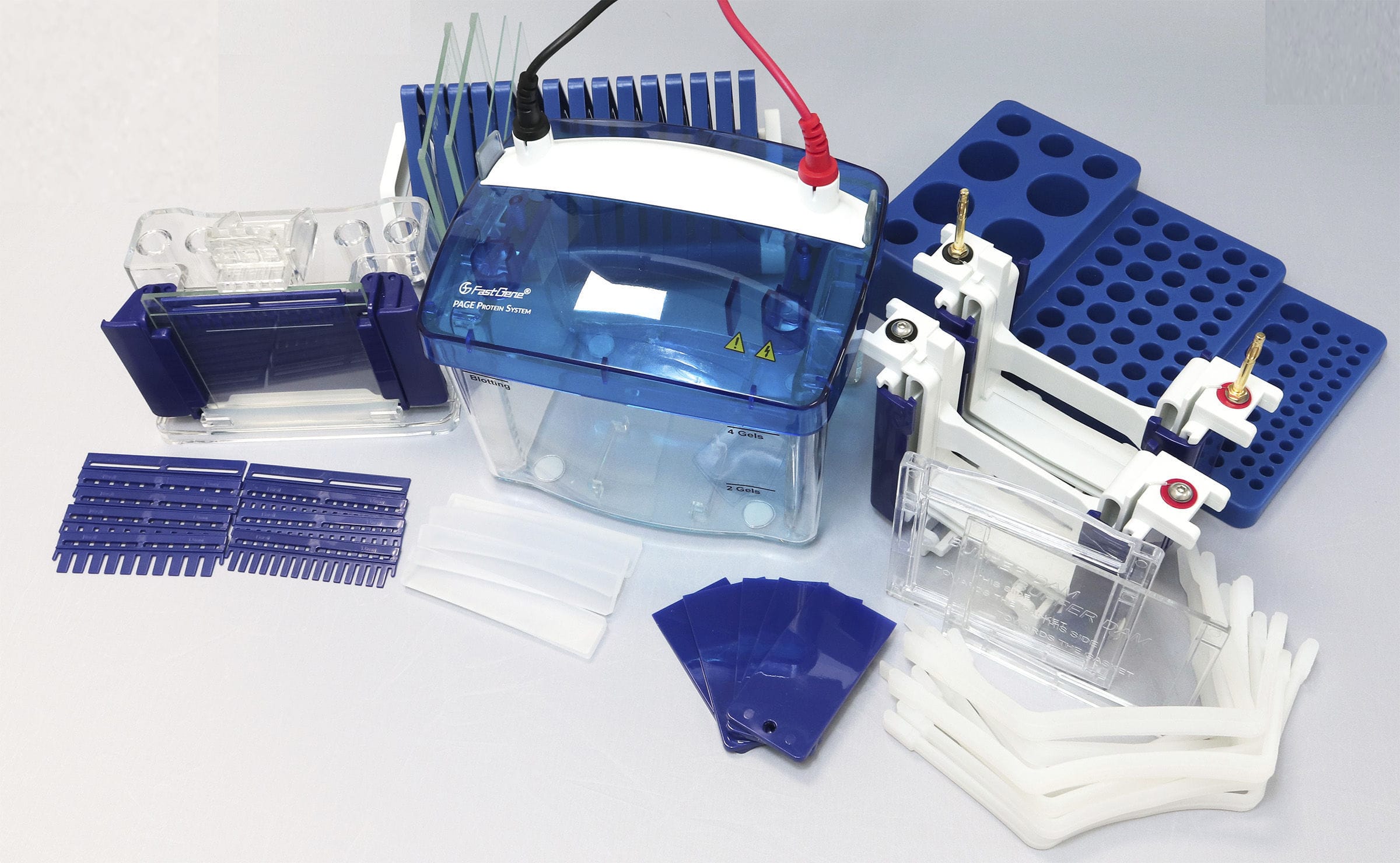 Sistema de electroforesis en gel de poliacrilamida FastGene® Nippon SDS / para Sistema de electroforesis en gel de poliacrilamida FastGene® Nippon SDS / para