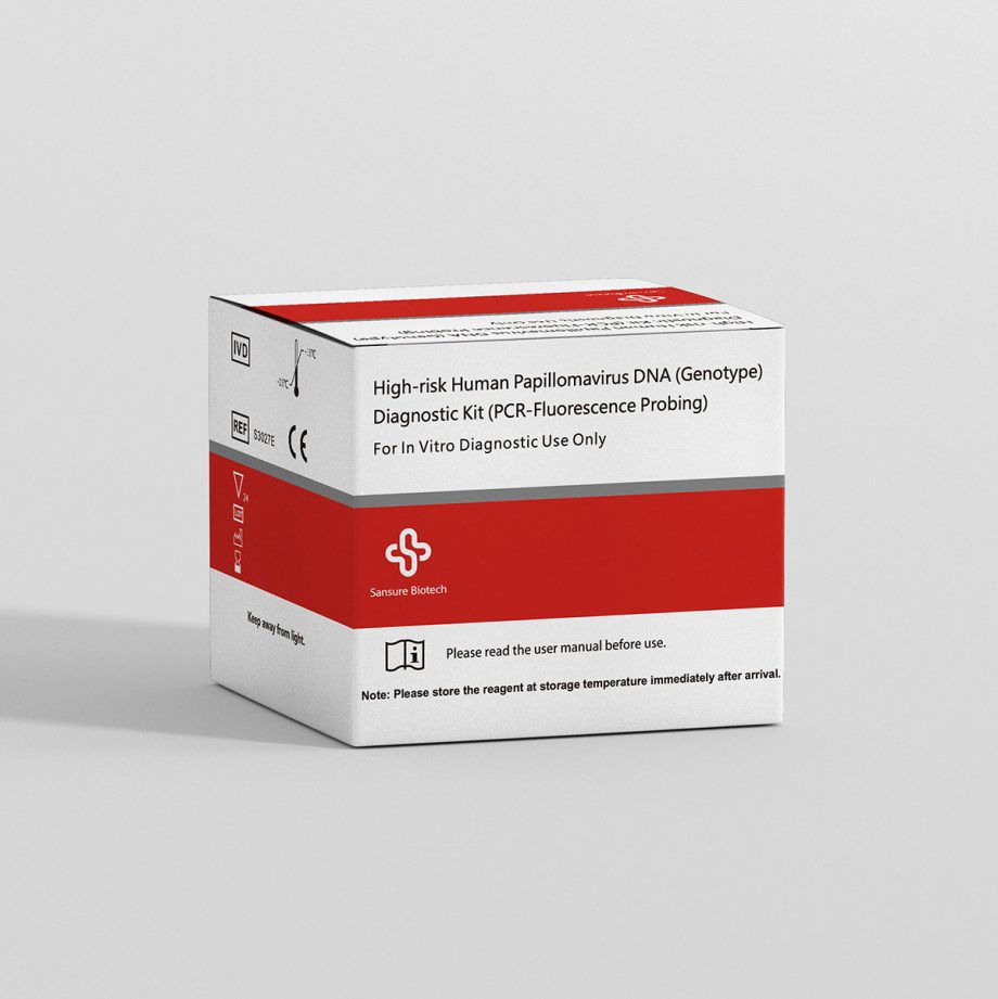 Kit de prueba de cáncer de cuello uterino S3027E Sansure Biotech HPV / para células