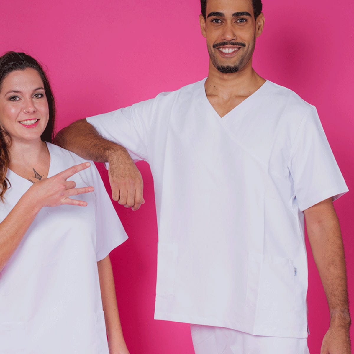 Tuta Medica Tipo Tunica Chirurgica Verde - Foto 7