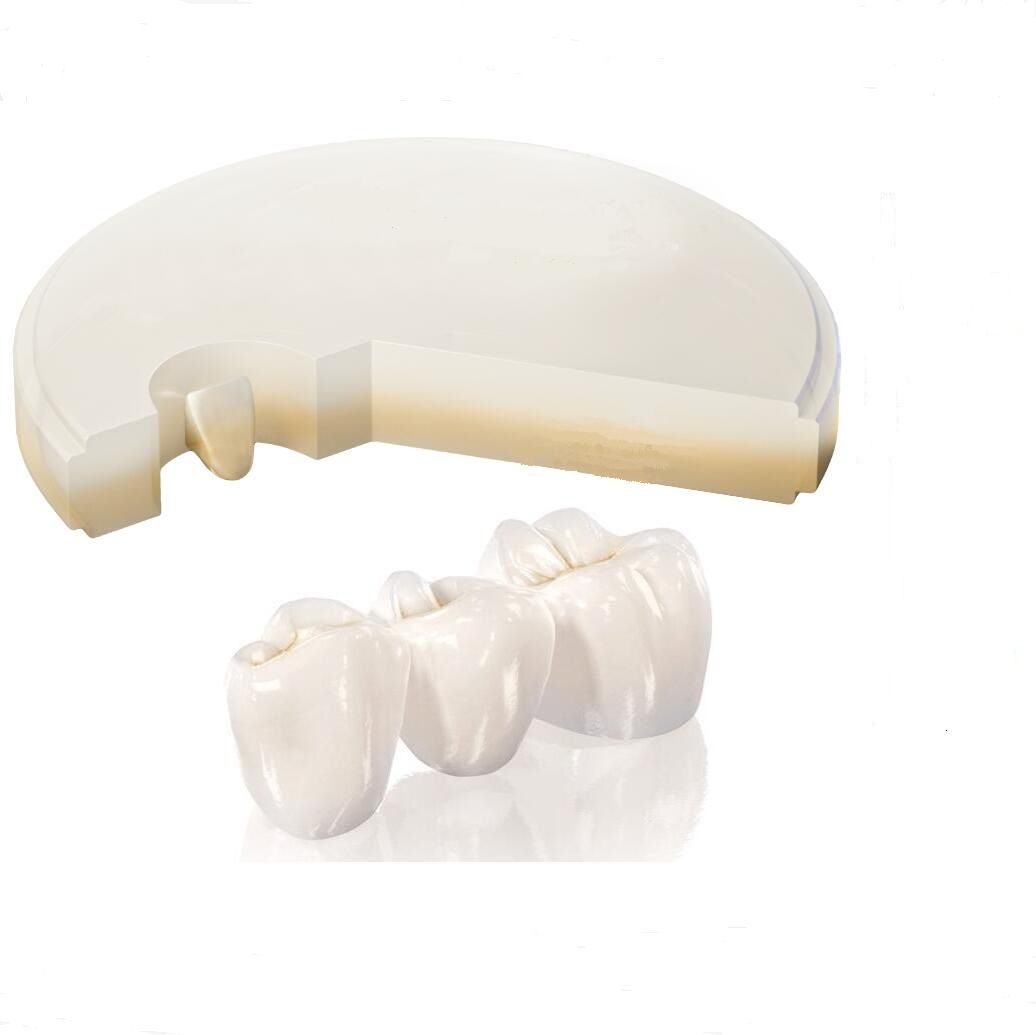Material dental de circona UT zirae para inlays dentales / para