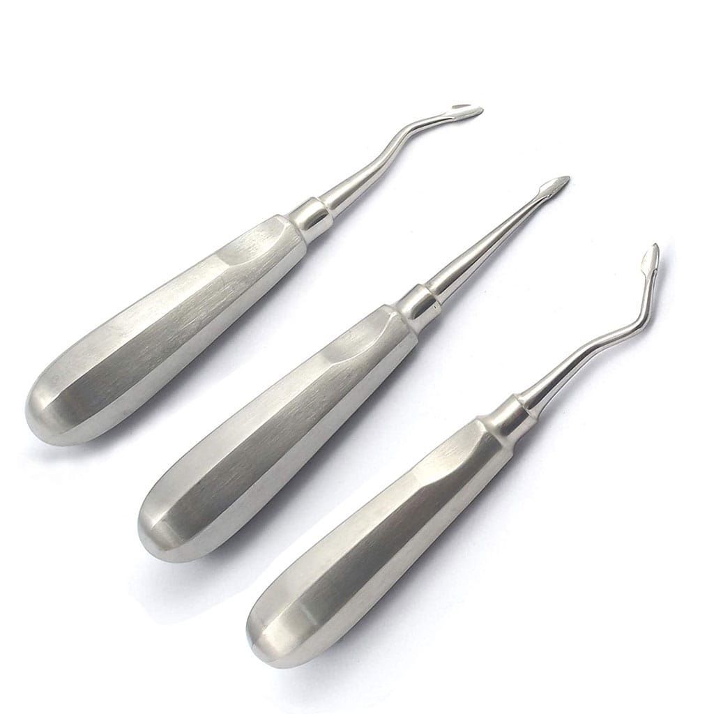 Elevador dental curvo Orvosi instruments de Bernard