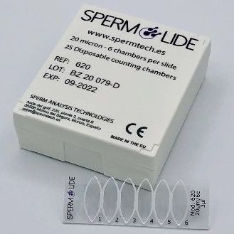 Portaobjetos - spermlide series - SPERMTECH Sperm Analysis Technologies