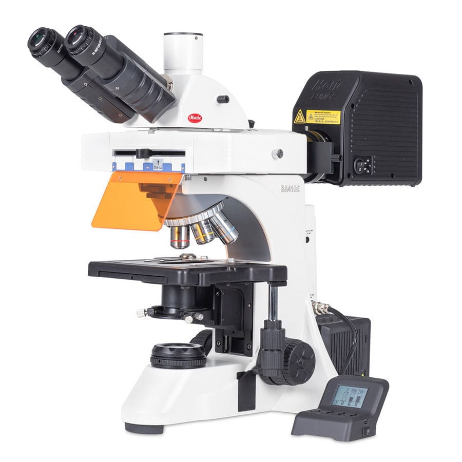 Microscopio de fluorescencia - BA410E - Motic Europe - óptico / de ...