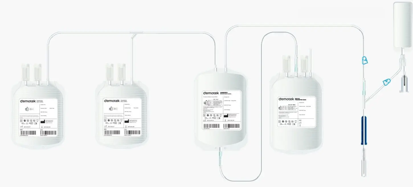 Bolsa Para Sangre Cuadruple Bbqtb4 Bbq030 Demophorius Healthcare