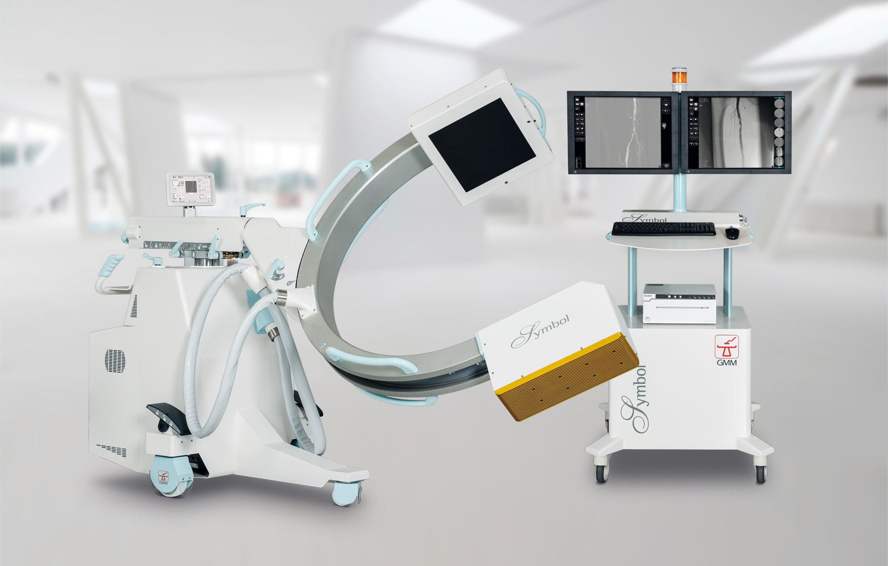 Arco quirúrgico móvil SYMBOL FP General Medical Merate con tubo