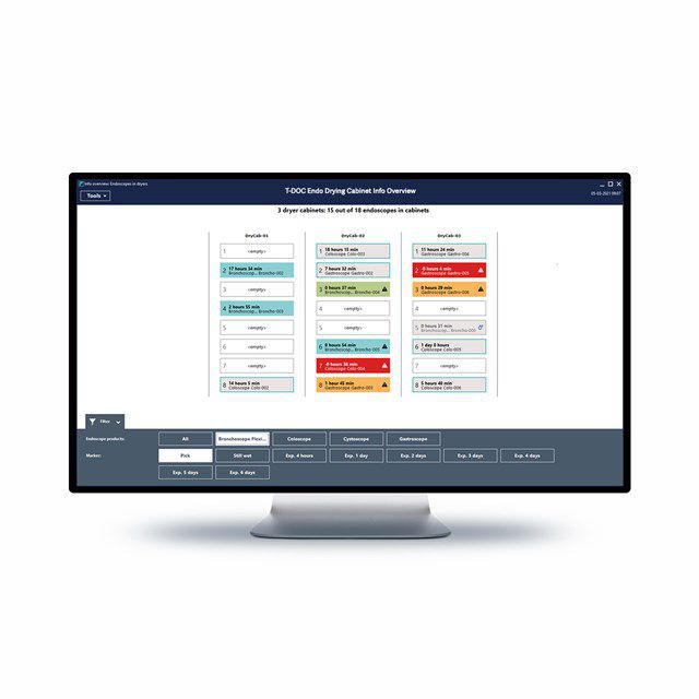 Software de hospital TDOC Endo MAQUET para endoscopia / de