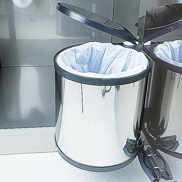 Papelera de acero inoxidable - MEIKO - con pedal