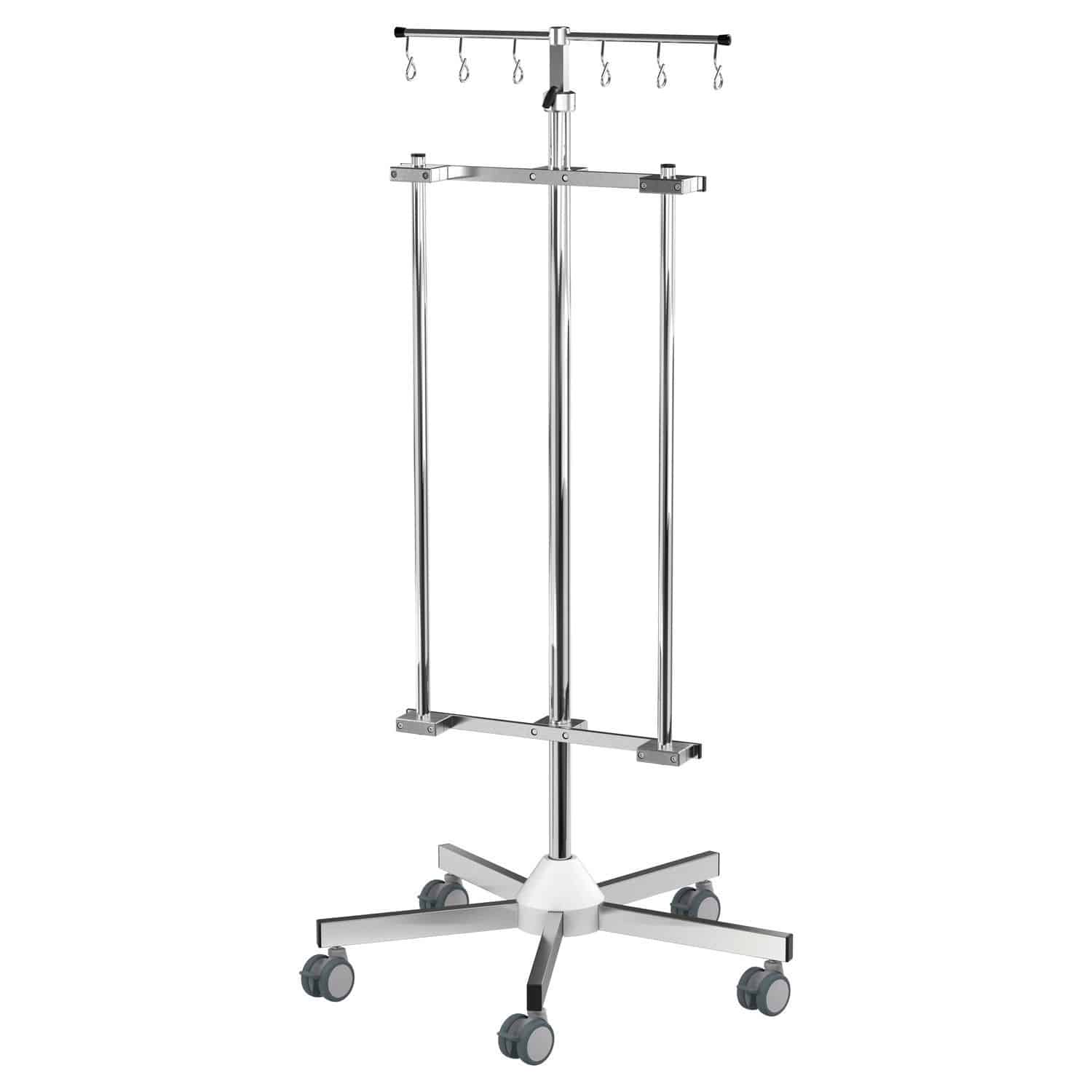 Portasueros Con Ruedas ISP 80 Provita Medical 6 Ganchos