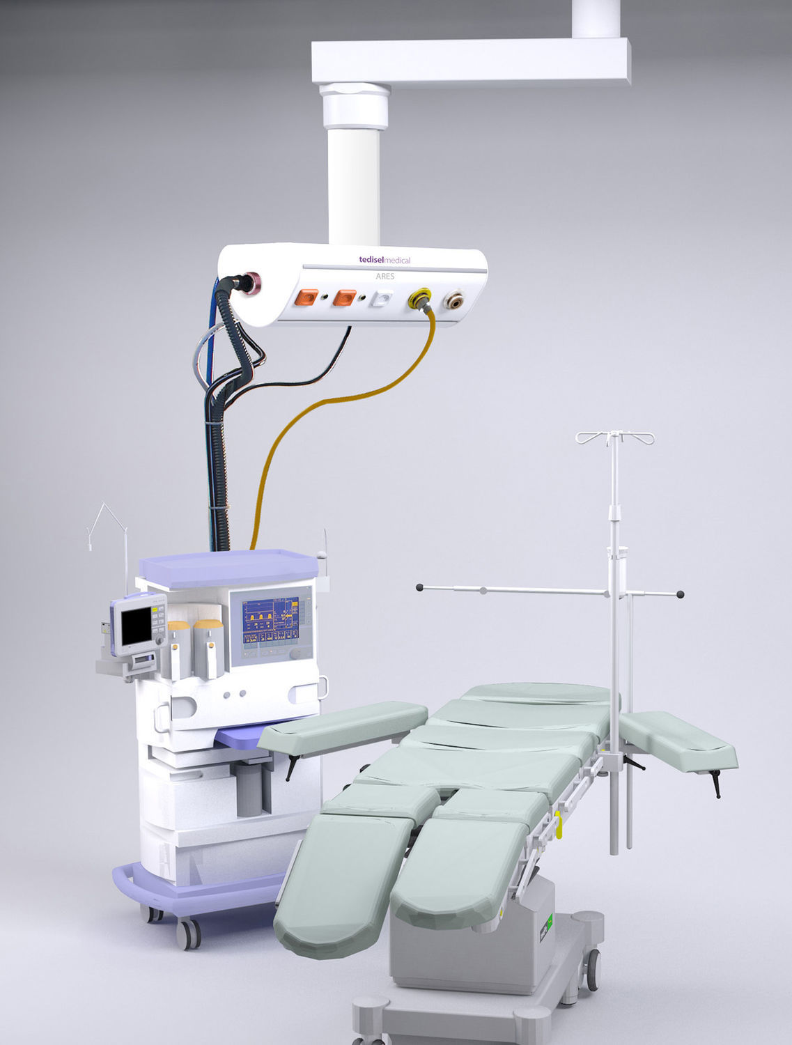 Brazo de distribución / de techo / de brazo simple / articulado - ARES