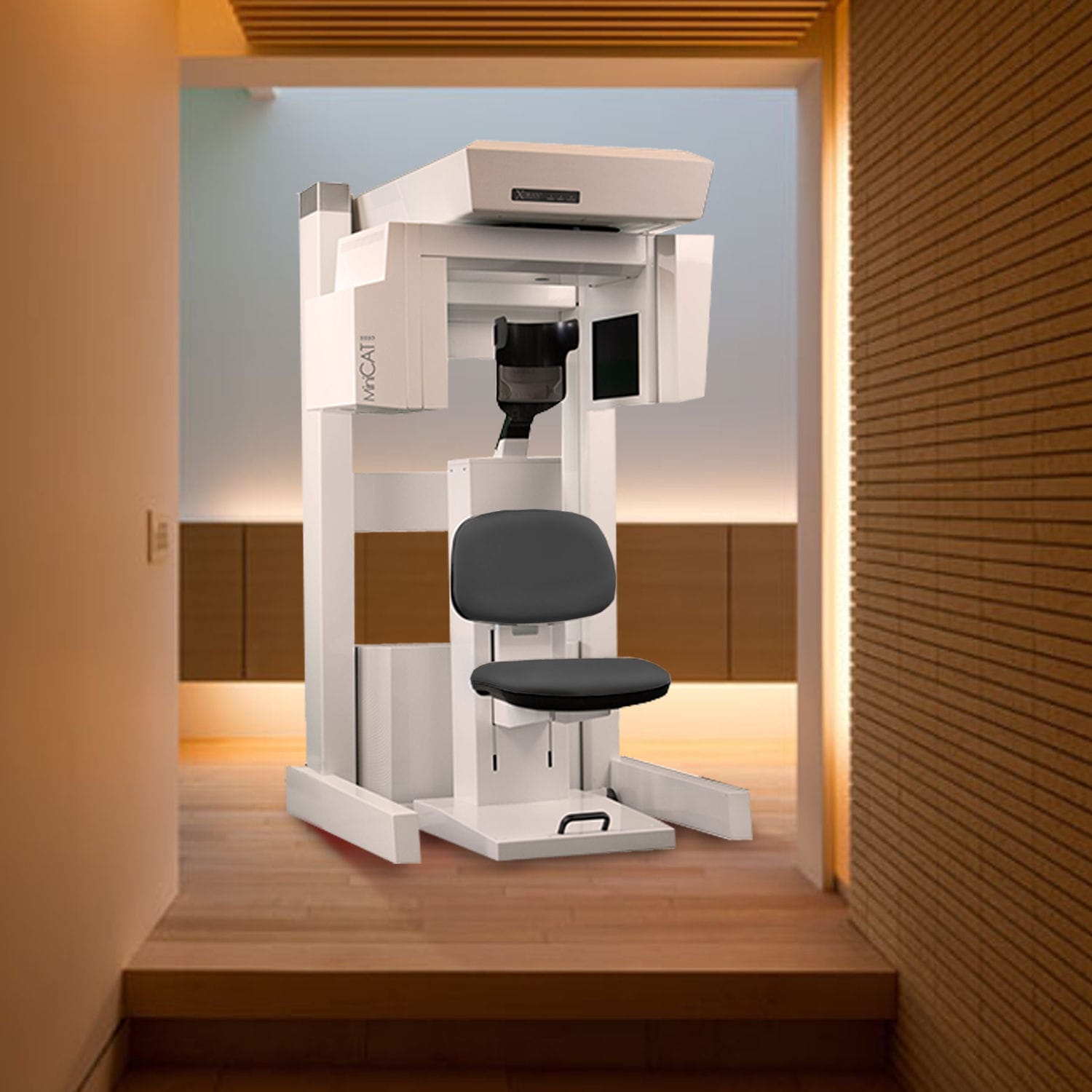 Escáner CBCT MiniCAT™ Xoran para tomografía craneal