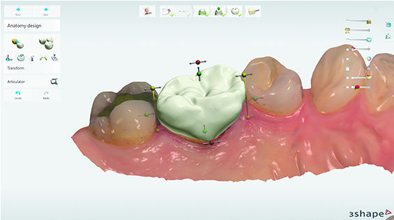 Espacio para fotografía de laboratorio dental