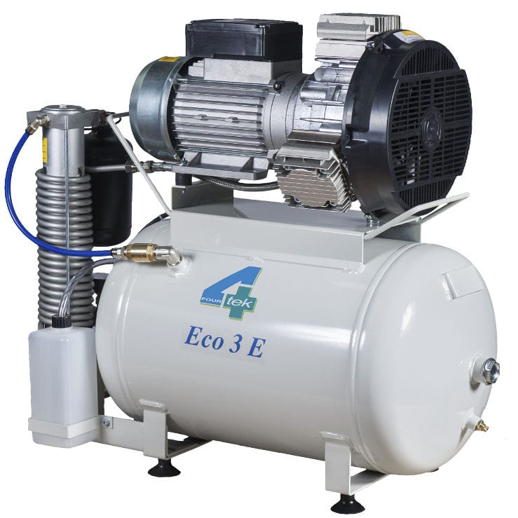 Compresor para odontología ECO3E 4TEK SRL médico / de pistón / 3