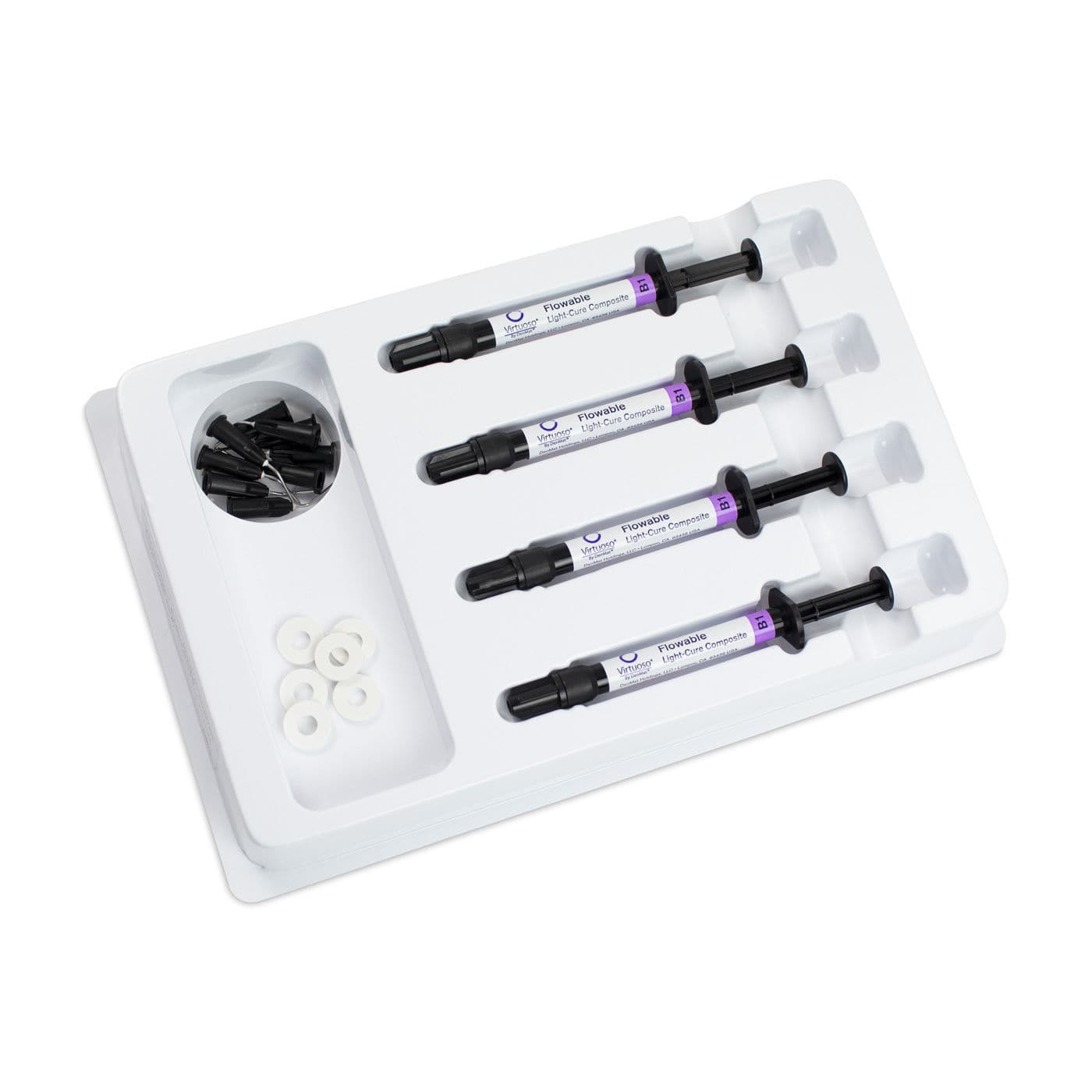 Kit Ricarica Composito Fluido DenMat Virtuoso - Colori A1/A2/A3/A.5/B1