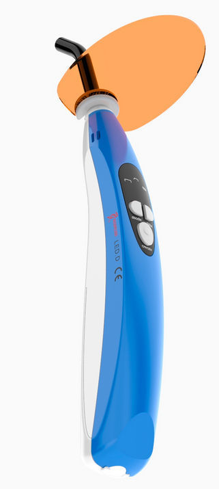 Lampe De Polymérisation LED Dentaire Sans Fil 2000 MW - Modèle VV DENTAL LV-6, Durcissement 1 Seconde