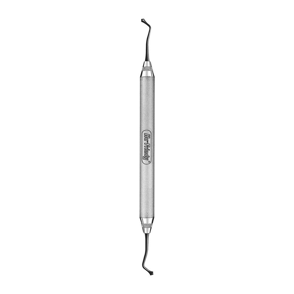 Espejo Dental Hu-Friedy BB21B6 #21B - Bruñidor De Cono De Doble Extremo, Mango De Aparatos Para Quitar Sarro