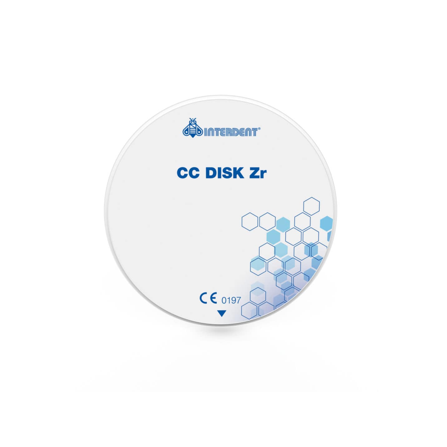 Material dental de cerámica - CC Disk Zr/HT - Interdent - ZrO2 / CAD ...
