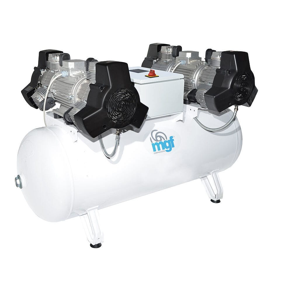 Compresor de aire médico 270/100 TANDEM PRIME S IOT MGF Compressors