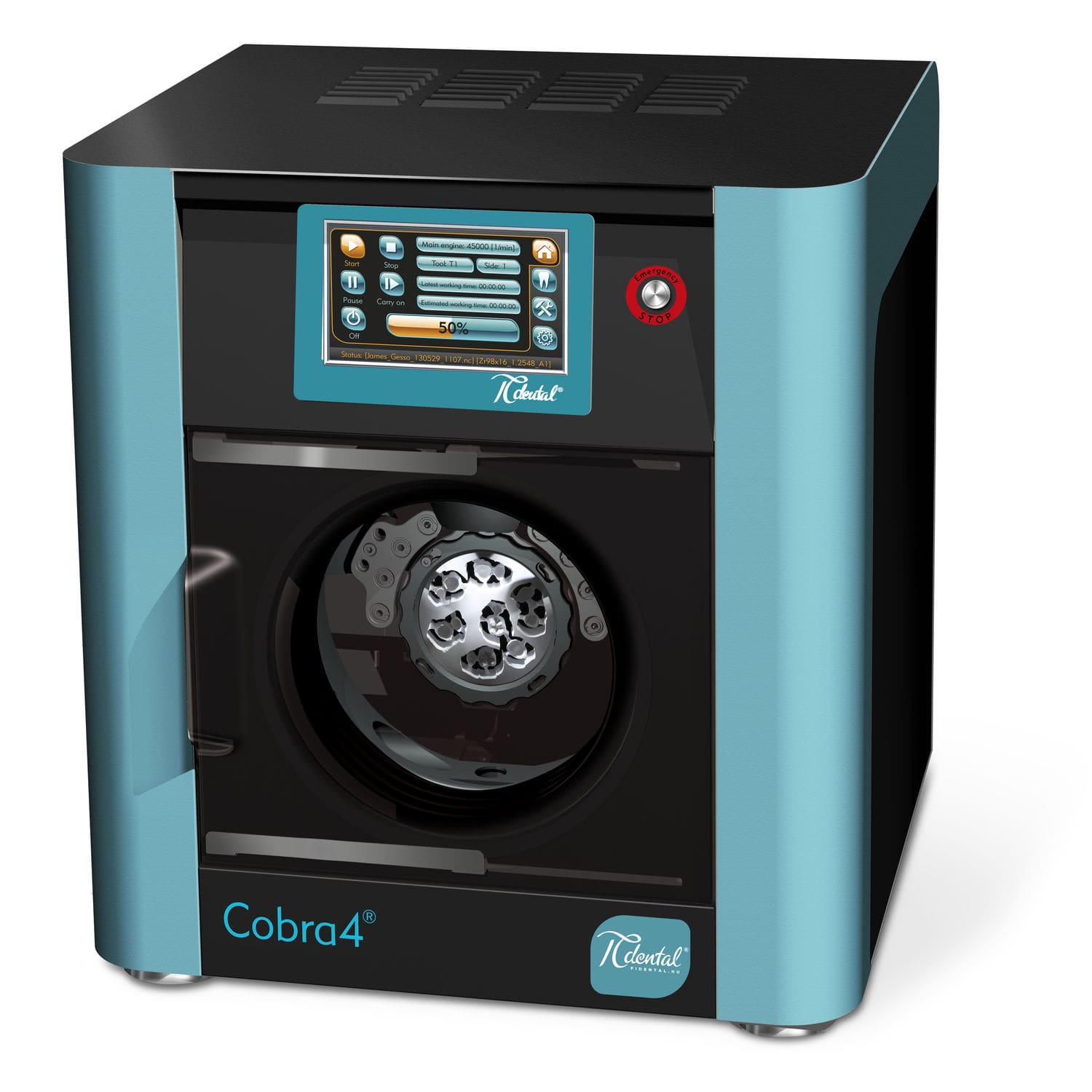 Fresadora CAD CAM Cobra 4 Pi dental Manufacturing para