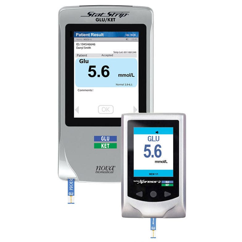 Glucómetro para hospitales - StatStrip® - Nova Biomedical - cetonemia ...