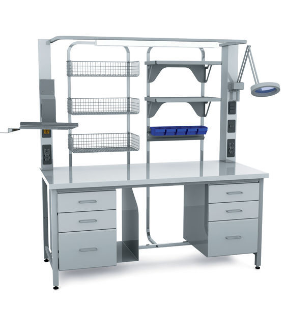 Mesa de trabajo - Sclessin Productions - de acondicionamiento de