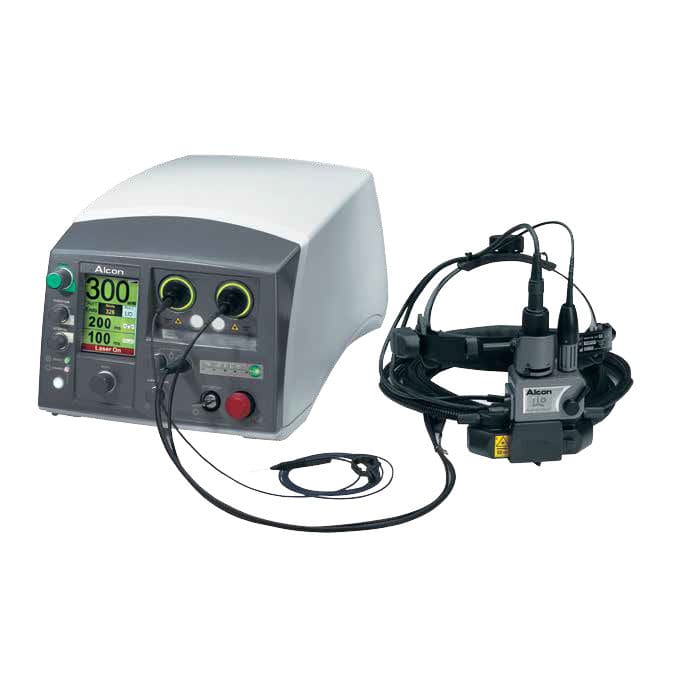 Láser para fotocoagulación retiniana PUREPOINT® Alcon diodo / de mesa