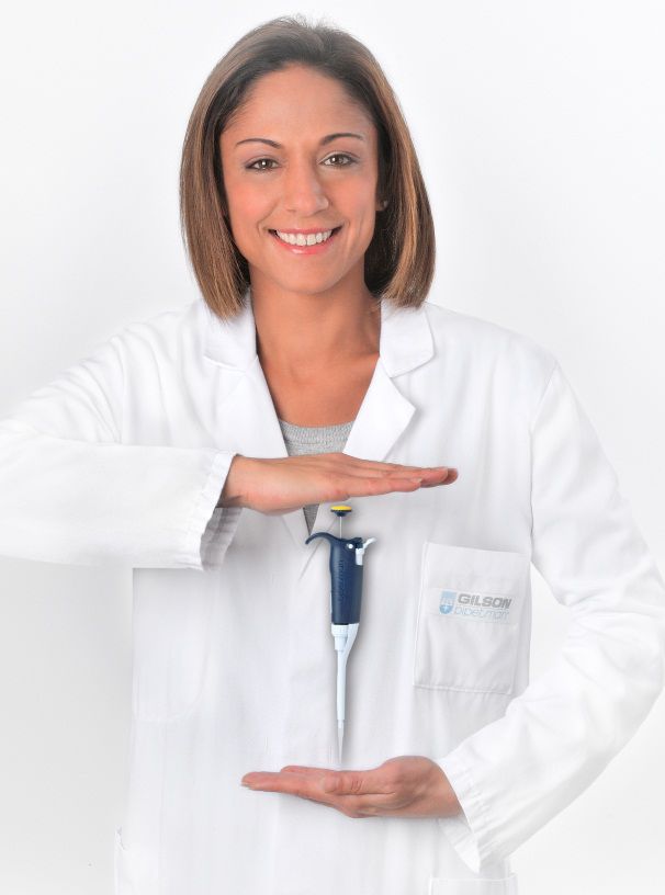 Micropipeta mecánica PIPETMAN® L Gilson de canal simple / de