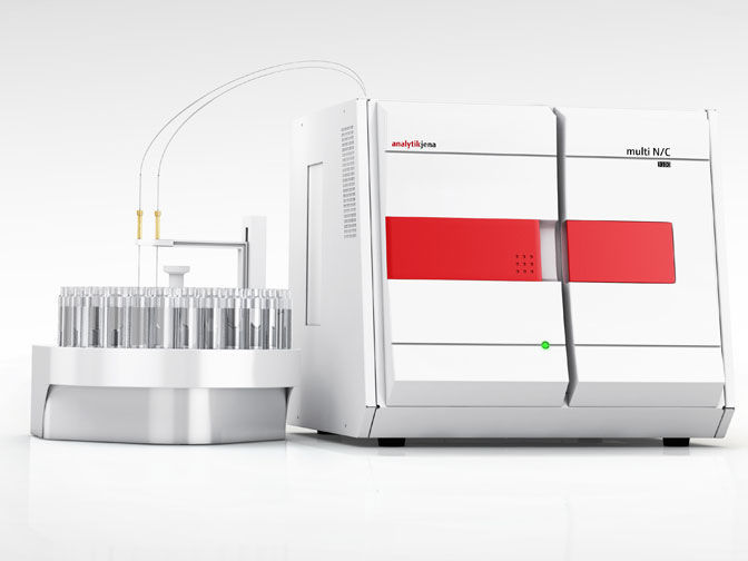 Analizador de carbono orgánico total (TOC) multi N/C 3100 Analytik Jena GmbH+Co. KG Analizador de carbono orgánico total (TOC) multi N/C 3100 Analytik Jena GmbH+Co. KG
