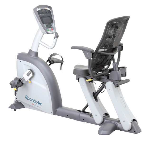 Bicicleta de ejercicios semiinclinada C521M SportsArt Fitness