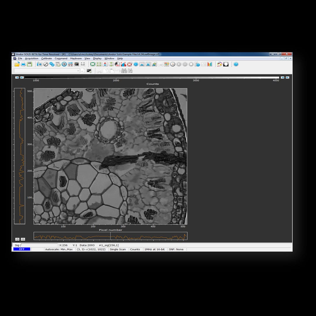 Software de análisis - Solis I - Andor Technology PLC - de adquisición ...