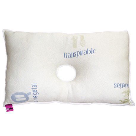 Almohada de posicionamiento de la oreja 116100 Ubiotex medica rectangular lavable