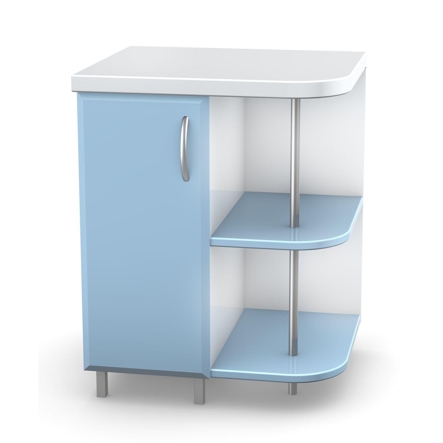 Armario de hospital - BP series - TECHMED - con cajón / con puerta