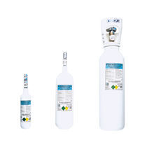 Botella de gas médico de oxígeno / blanca