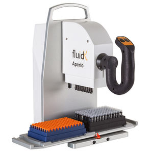 sistema de desencapsulación y de encapsulación para tubos / de laboratorio / semiautomático / compacto